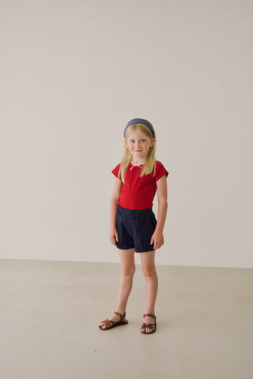 [Pre-order] Shine Balloon Denim Shorts
