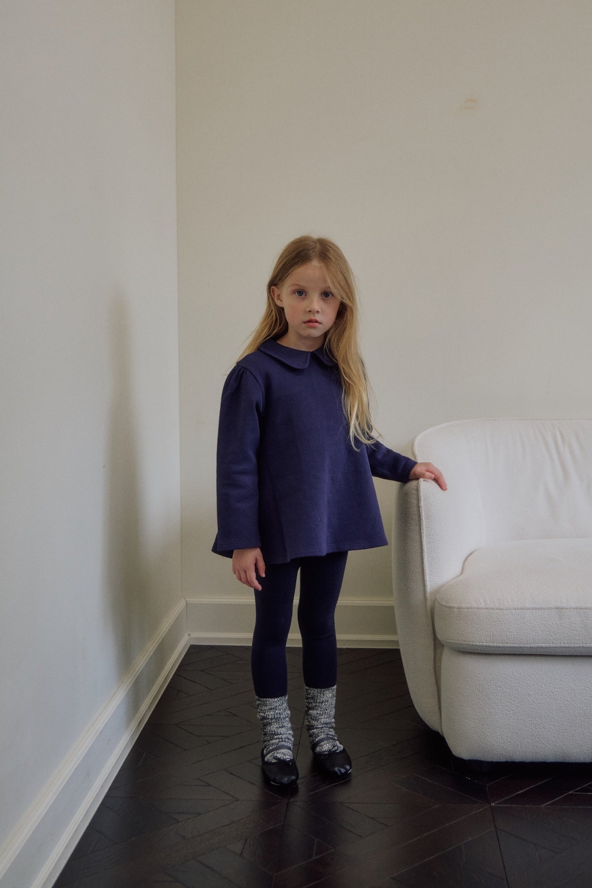 PK flare collar t-shirt